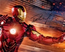 Signed Photo of Robert Downey Jr 10"x8" with Certificate of Authenticity