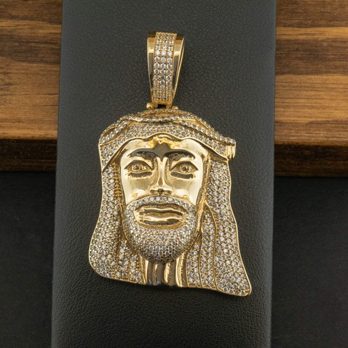 9ct yellow gold jesus - yellow,
