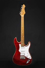 Aria Pro II 714 MkII Nashville Ruby Red Electric Guitar