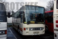 35mm Slide Coach Services DAF Van Hool NLH288 1996 Original 