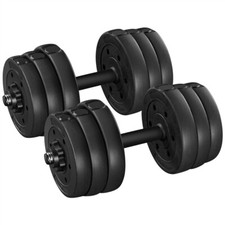 20kg Dumbbell Weight Set Adjustable Dumbbells Pair of Hand Weight for Men Women
