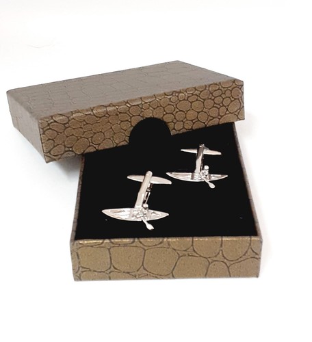 Canadian canoe cufflinks water - canoe,