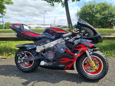 X Beast Motorsport Mini Pocket Motorcycle Bike Moto Racer Petrol Off Road 49cc