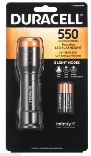 Duracell 550 lumen aluminum - duracell,