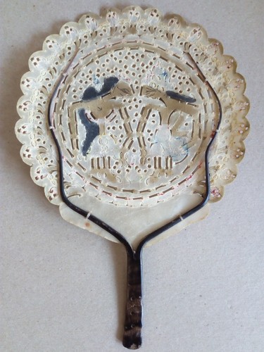 Antique rare hand fan - rare,