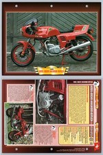 Vogel Ducati Hailwood Replica - 1989 - Custom - Atlas Motorbike Fact File Card