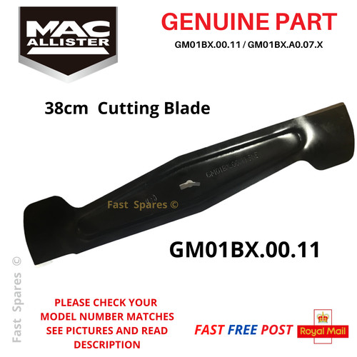 38cm blade for mac allister - 38cm,