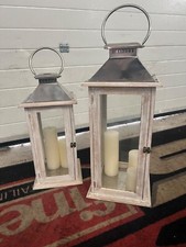 wooden lanterns