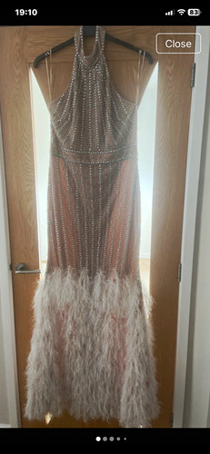 Boohoo blush halter - boohoo, maxi