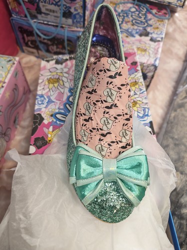 Irregular choice banjoes mint - irregular,