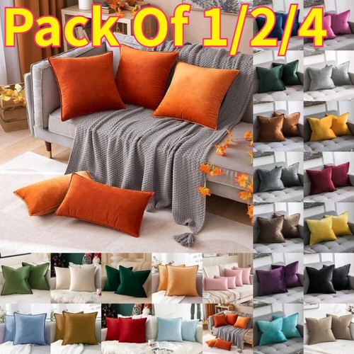 Pack velvet plush cushion - velvet,