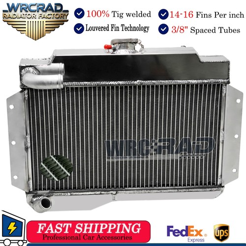 Aluminum top fill radiator fit - aluminum,