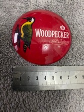 Woodpecker Cider  - Beer Pump Badge Fisheye Oval 3D VGC