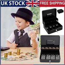 Cash Box with Money Tray and
