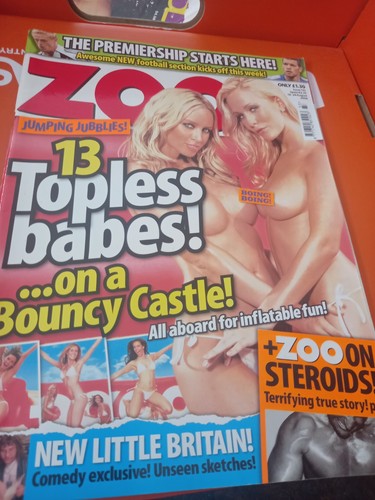 Zoo topless babes - , magazine