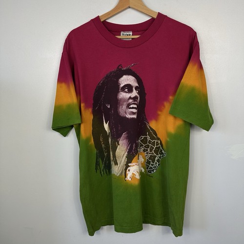 Vintage bob marley shirt - vintage,