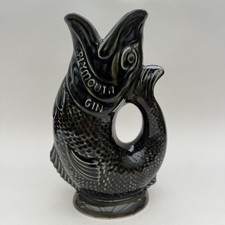 Vintage Ceramic Fish Glug Jug