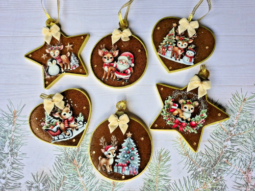 Handmade brown gold - brown,