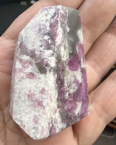 Pink tourmaline crystal - pink,