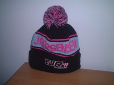 NEW THOMAS JORGENSEN RACING SPEEDWAY RIDER WOOLLY BOBBLE HAT BERWICK KINGS LYNN