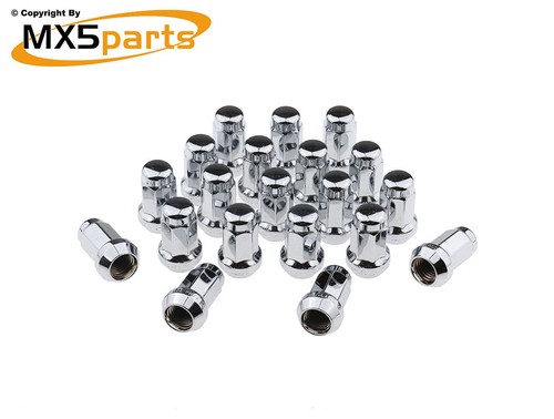 Mx5 chrome locking wheel - chrome, nuts