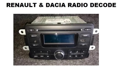 Instant code renault dacia - code,