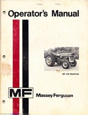 Massey Ferguson 135 Operators Manual