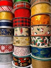 Inch wired edge christmas - inch,
