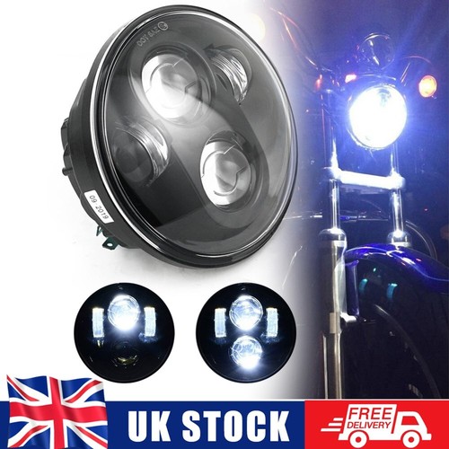 Led headlight hi low - 5-3/4", hi/low