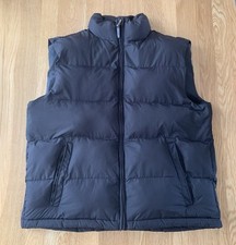 Marks & Spencers Blue Harbour Mens Gilet Medium Black Stormwear Bodywarmer M