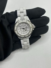CHANEL J12 H1628 White ceramic