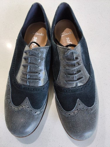 Clarks hamble oak blue combi - clarks,