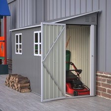 4x10 ft Outdoor Metal Storage