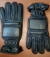 MLA LTD MS320 Black Leather Riot Gear Public Order Gloves - Size 9 1/2