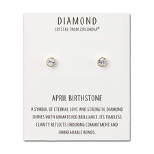 18k Gold Plated April