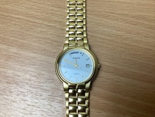 Accurist Men's Quartz Day Date Watch 23100 Boxed With Papers Receipt 1999