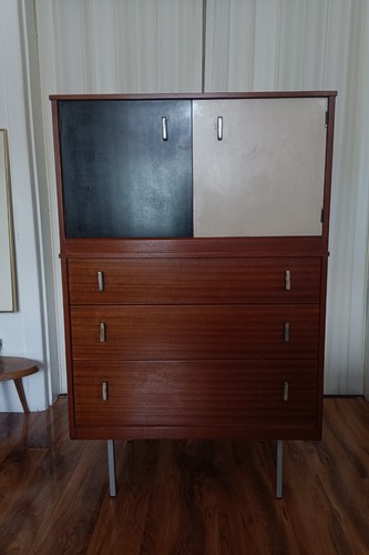 Vintage mid century wooden - mid,