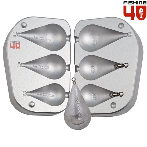 Pear weight fishing - fishing, mould