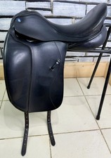 17 1/2” Medium Barnsby Dressage Saddle - Black