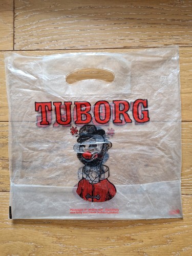 Vintage tuborg bag breweriana - bag,