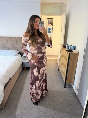 Asos pink purple abstract - asos,