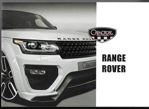 Caractere range rover - range,