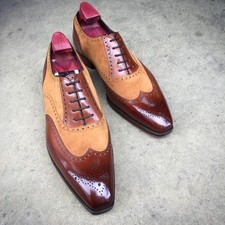 Bespoke Men's Two Tone Leather