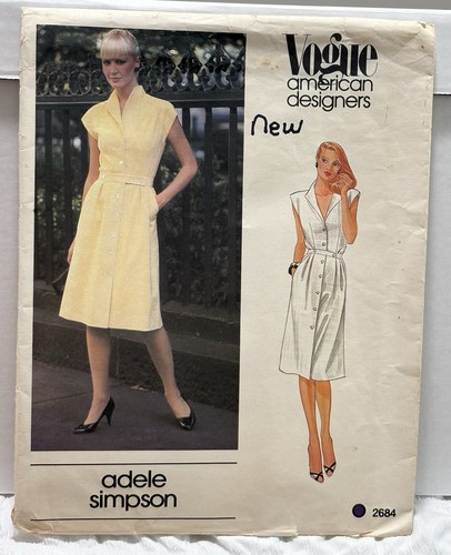 Vogue 2684 size - 2684, adele