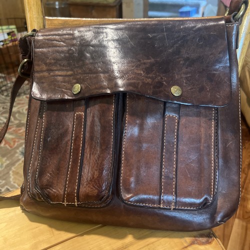 Campomaggi leather messenger - campomaggi,