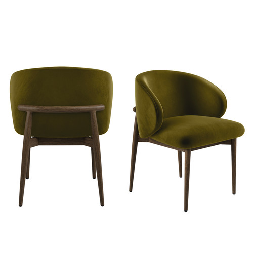 Set walnut and olive - set, 2
