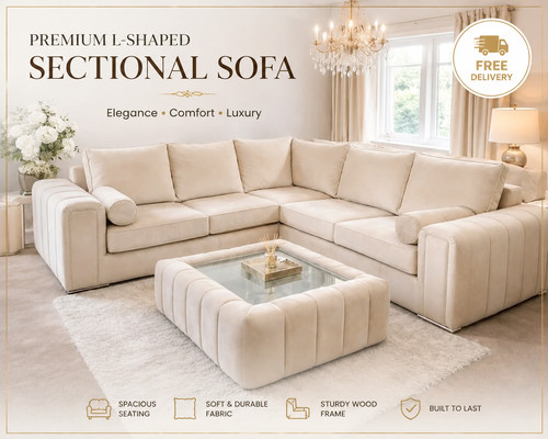 Seater with footstool - 5,