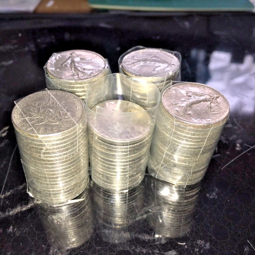 French franc coin - 10, job