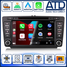 Android Auto Radio For Skoda Octavia Mk2 1Z Rapid CarPlay SatNav GPS Head Unit