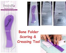 Bone Folder Scoring Creasing & Folding Plastic Tool Paper Card Vellum Acetate